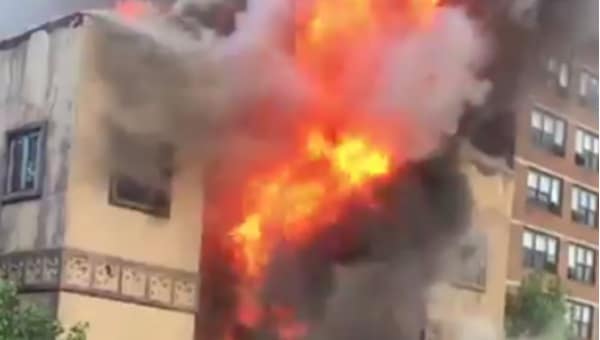 "בית המדרש הגדול" במנהטן נשרף - בל"ג בעומר