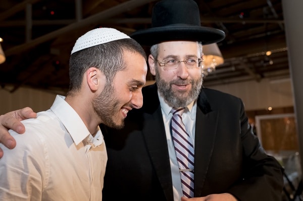 הרב לאו והחתן